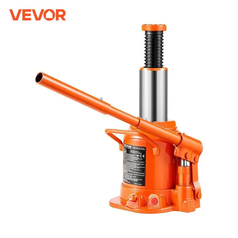 VEVOR Hydraulic Bottle Jack, 20/30/50 Ton Welded Bottle Jack with 3-Section Long Handle, for Car, Pickup, Truck, RV, Auto Repair