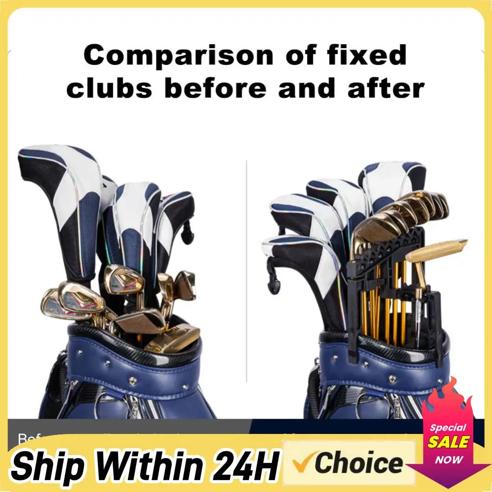 

Подставка для гольф-клюшек на 9 штук, регулируемая по ширине, с защитой от вибрации, для демонстрации и хранения гольф-клюшек