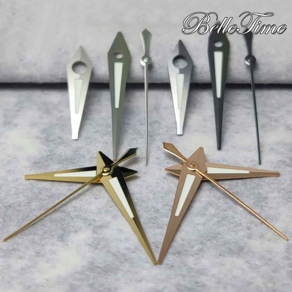 Silver/Black/Rose Gold/Gold C3 Green luminous Watch Hands For NH35 NH36 NH38 NH39 NH70 NH72 Movement Watch Accessories