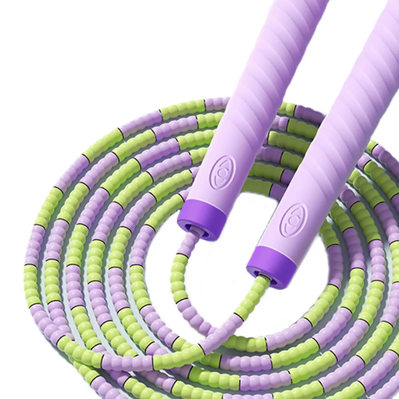 حبل القفز قابل للتعديل وغير قابل للانزلاق، عملي ومحمول ومتعدد الاستخدامات للمبتدئين، حبل الطفر للياقة البدنية والمنزل والصالة الرياضية في الهواء الطلق #5