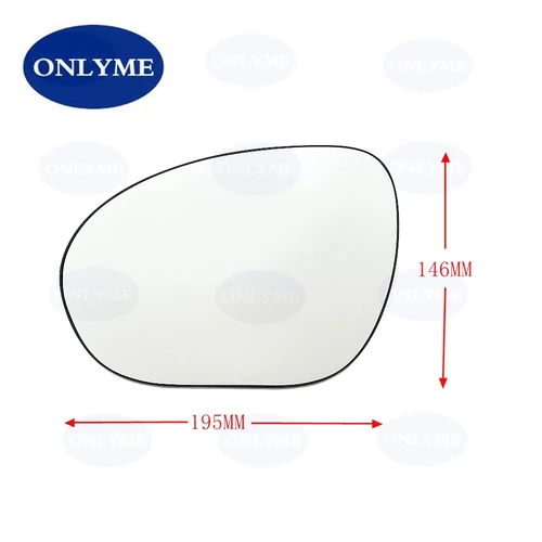 Imagen 2 del producto Espejo lateral convexo calentado para coche, cristal para NISSAN JUKE 2010 11 12 13 14 / Cube 2008 2009 2010 2011 2012 2013