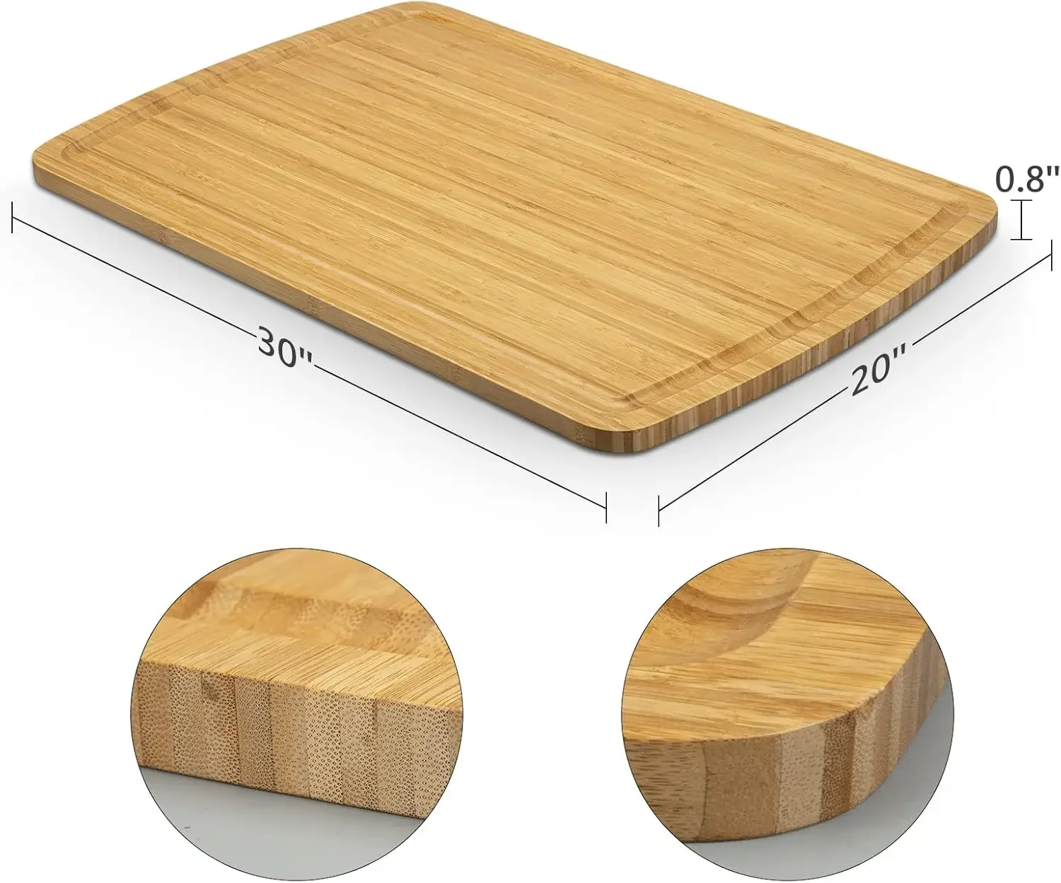 home.Cutting Board and Noodle Board for Kitchen, Wooden Kitchen Sink Cover for Counter Space & Decorative Tray