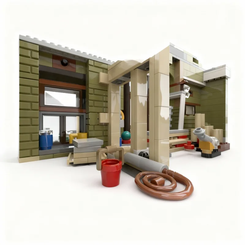 3748 pièces MOC Maison de Gideon Modèle de paysage urbain modulaire Blocs de construction Cadeaux de Noël Jouets DIY Idée créative