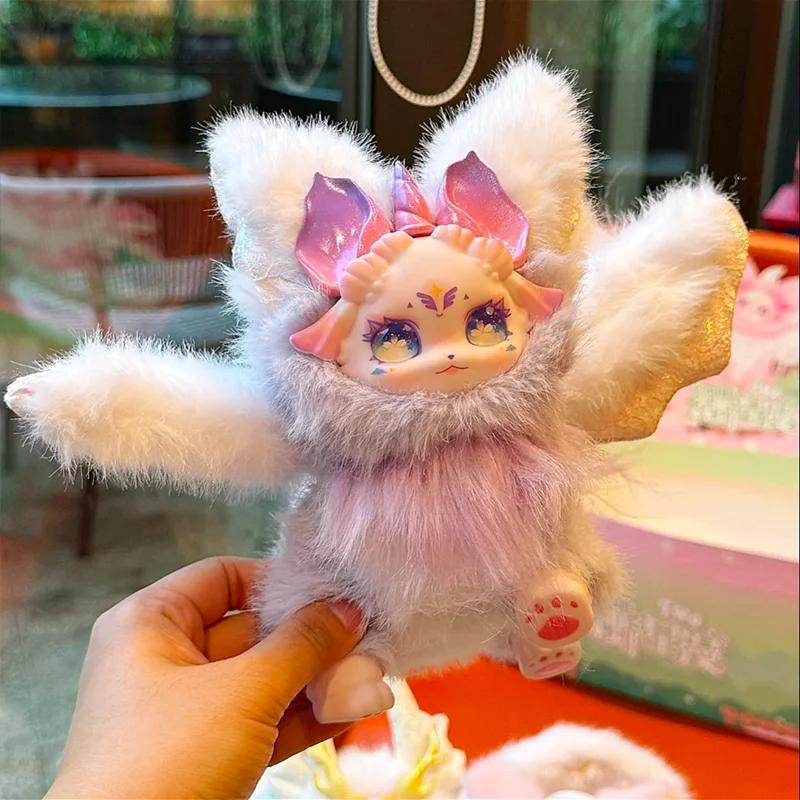 Dumia Verrassing Blind Box Pluche Poppen Fantasie Feature Leuke Collectible Joint Beweegbare Actiefiguren Pop Decor Knuffels Geschenken