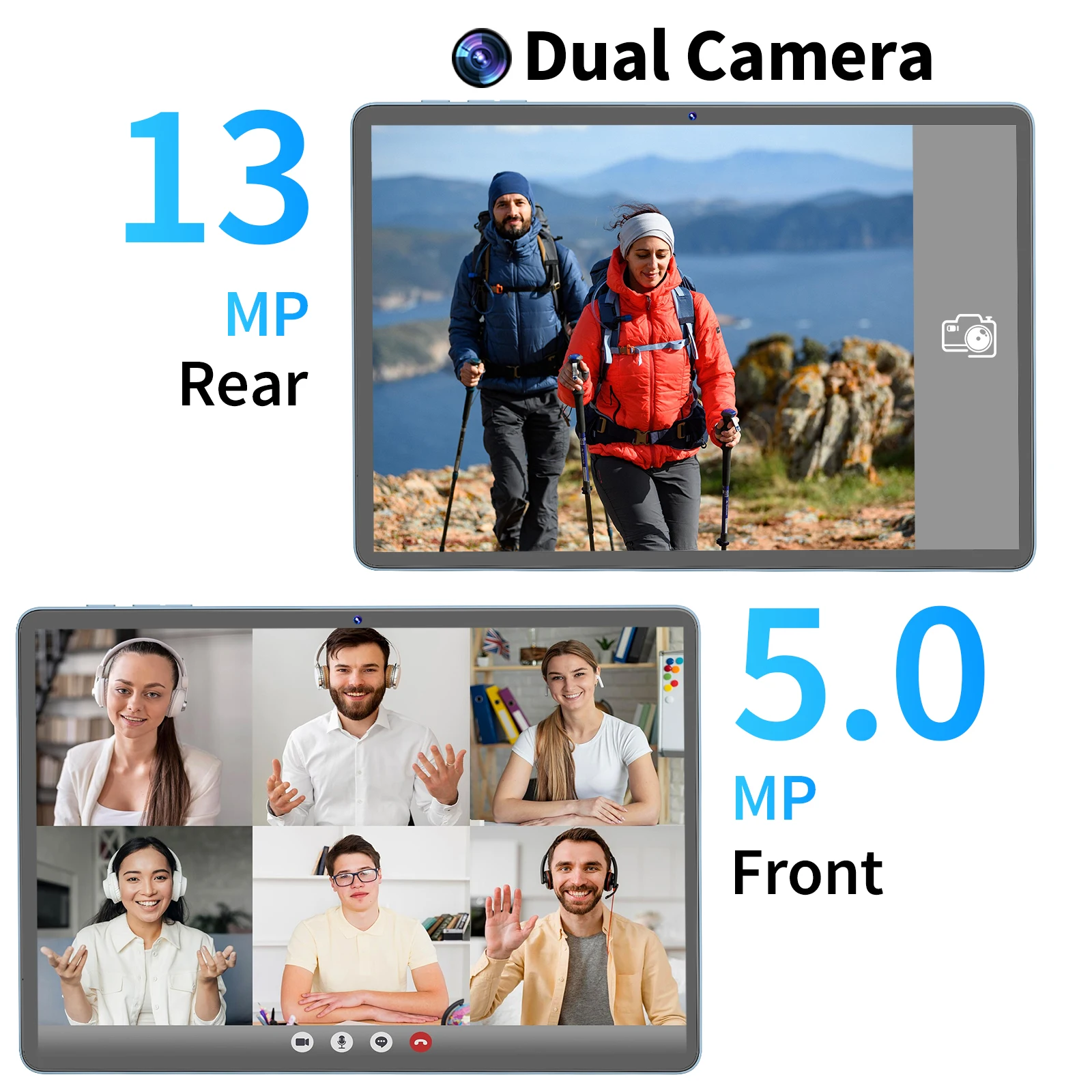 Relndoo New Android 15 Tablet, 24GB(4+20 Expanded) RAM+128GB ROM, T615 Processor, 11 Inch 1280*800 IPS Screen, WIFI, Type C, GPS