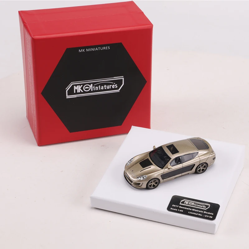 MK Miniatures 1:64 2017 Gemballa Mistrale Resin Model Car  Limited edition 99