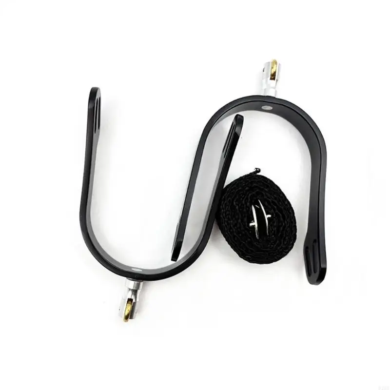 Mounted Use Heel Pair with Roller End Contact and Secure Fastener Ties for Practice Readiness, Display Prep, and Daily Footwear