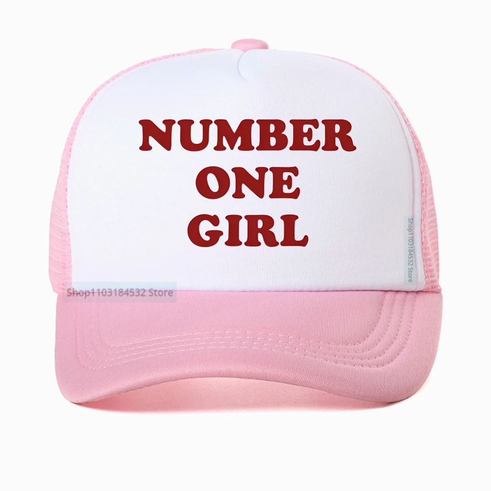 

Rosé Number One Girl hat Men Women Clothing Harajuku Baseball Cap Y2k Unisex High Quality mesh breathable caps Fans Gift