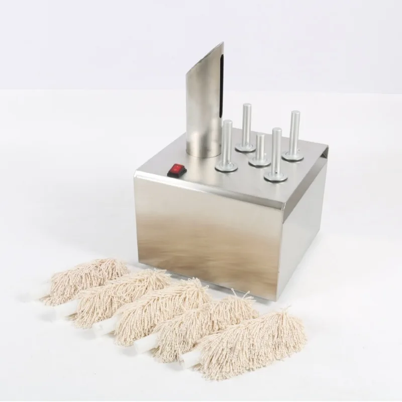 electric five-head cup cleaner High-efficiency cleaning and polishing cup cleaning machine for banquets Electric cup cleaner