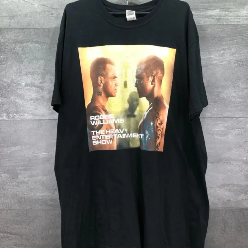 

Хлопковая футболка Robbie Williams The Heavy Entertainment Show размера 2XL