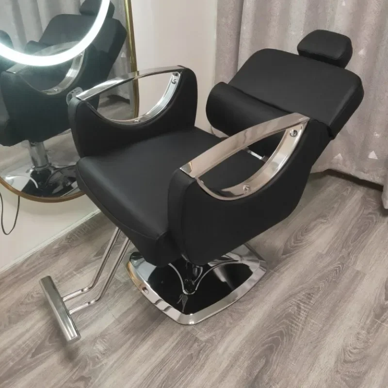 

Pedicure Esthetician Wheel Chair Swivel Beauty Makeup Hairdressing Barber Chair Makeup Adjustable Taburete Barber Furniture