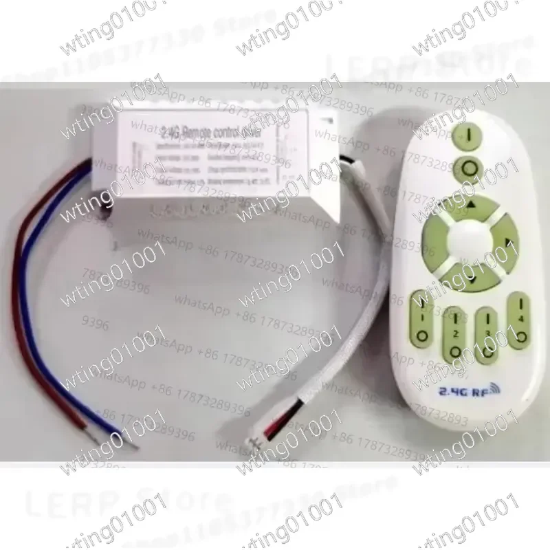 for 5730SMD Ceiling Lamp 2.4G Wireless Remote Control Dimmable Color Temperature Driver 80-120X2W Cool Warm White Dual Output