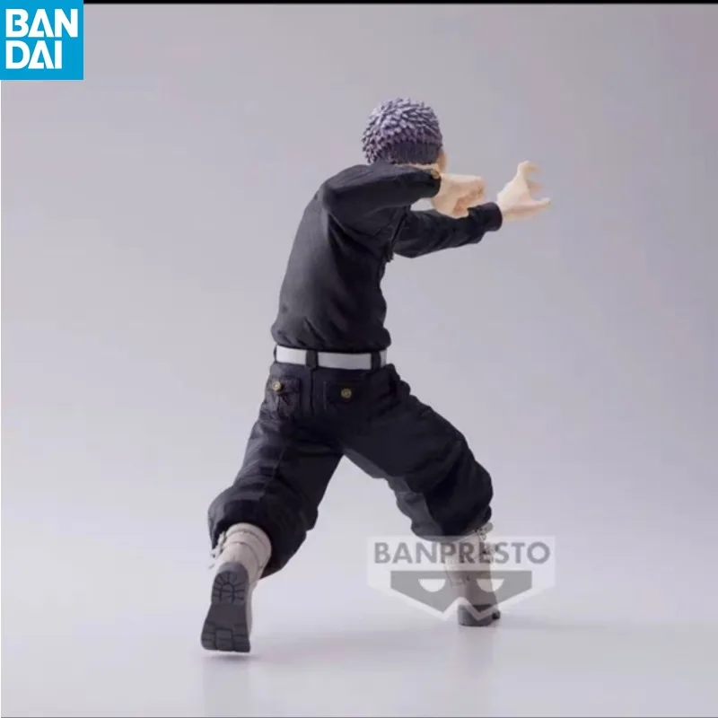 Em estoque original bandai banpresto tóquio revengres san gu figura de ação longa modelo novo em caixa periféricos animação