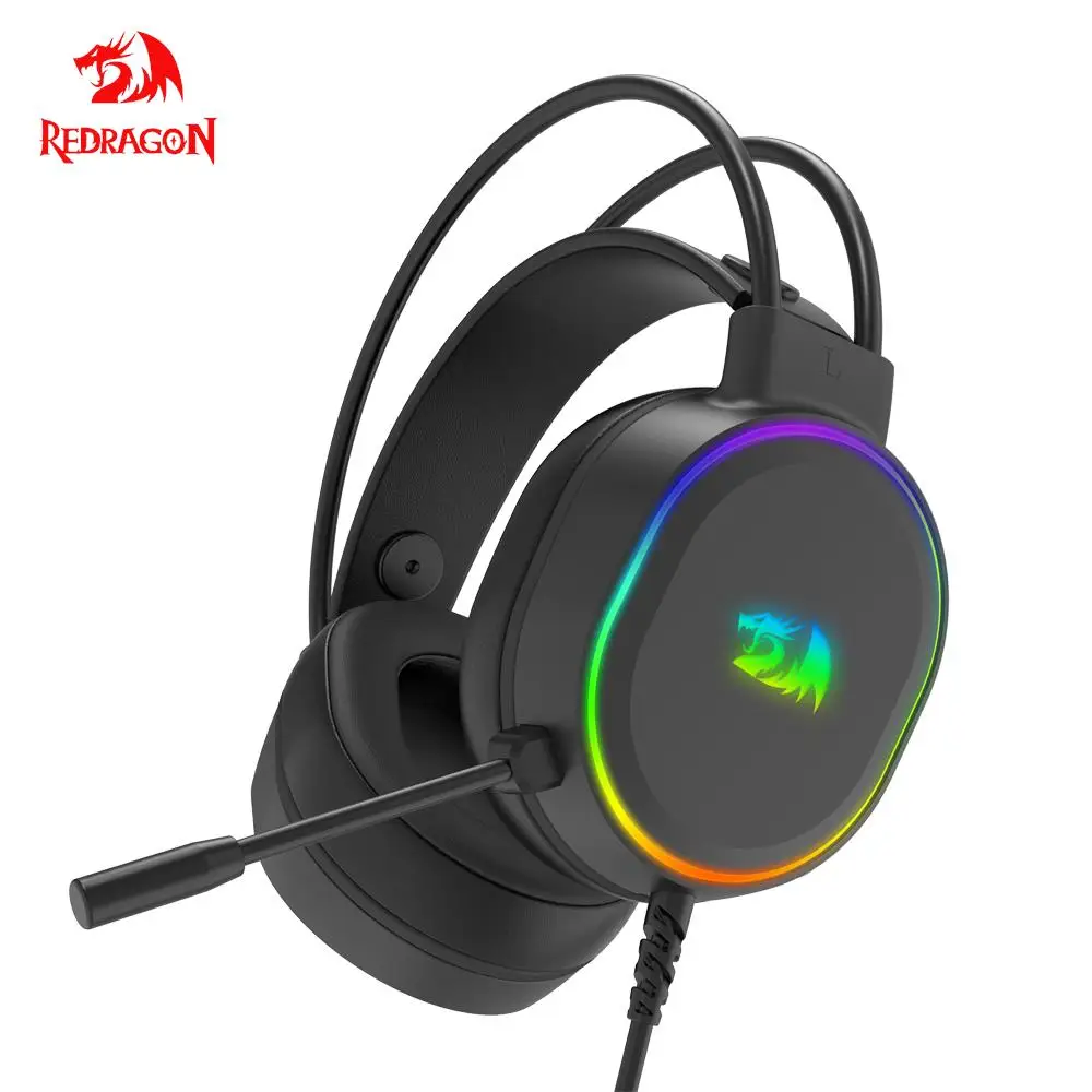 REDRAGON G588 RGB gaming Headphone,7.1 USB Surround sound Computer headset Earphones With Microphone for computer PC Laptop