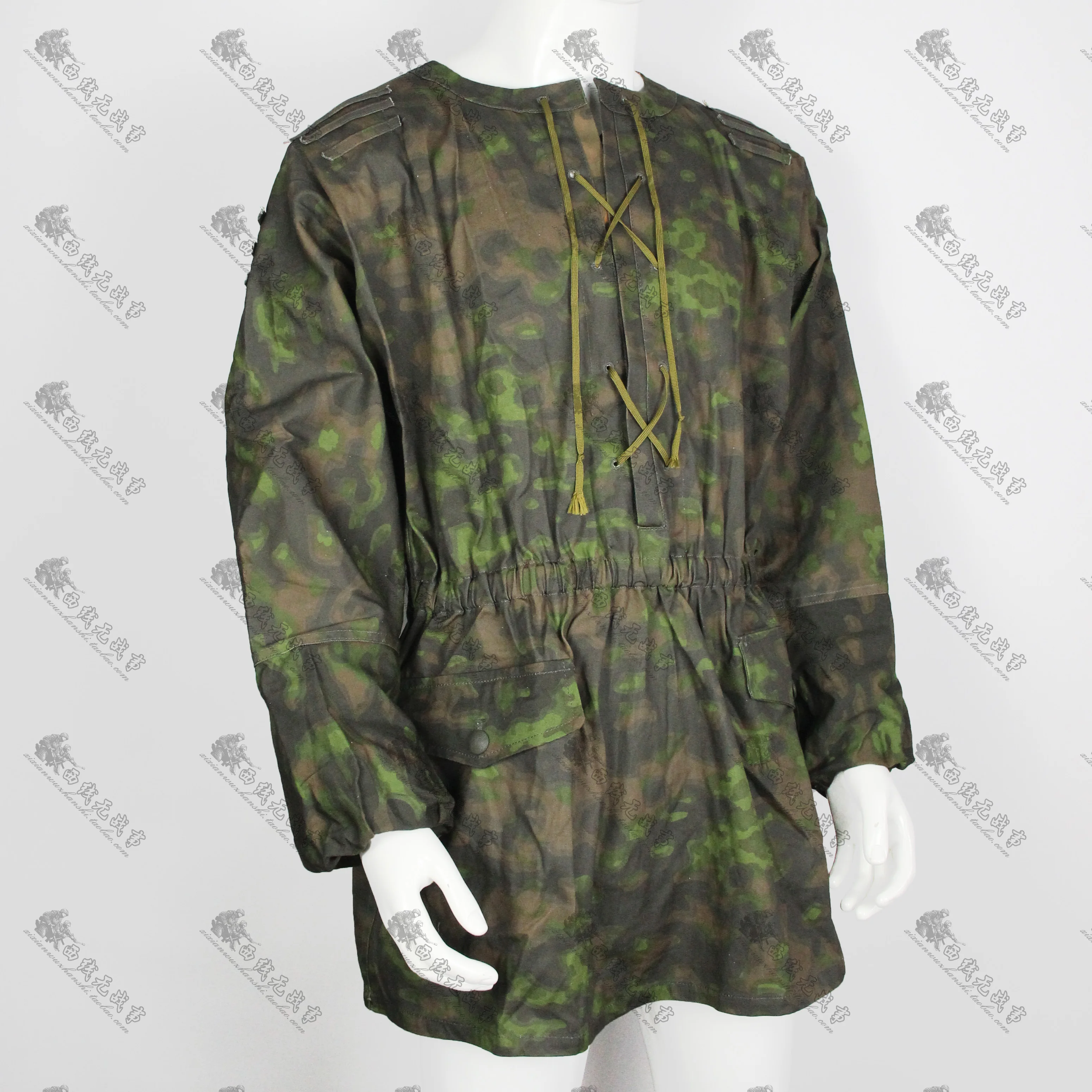 سترة بقلنسوة مموهة من النخبة الألمانية مع حافة غير واضحة مموهة M42 من النوع الأول #2