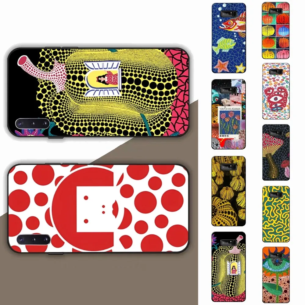 Kusama Yayoi Art Phone Case For Samsung Note 8 9 10 20 Pro Plus Lite M 10 11 20 30 21 31 51 A 21 22 42 02 03