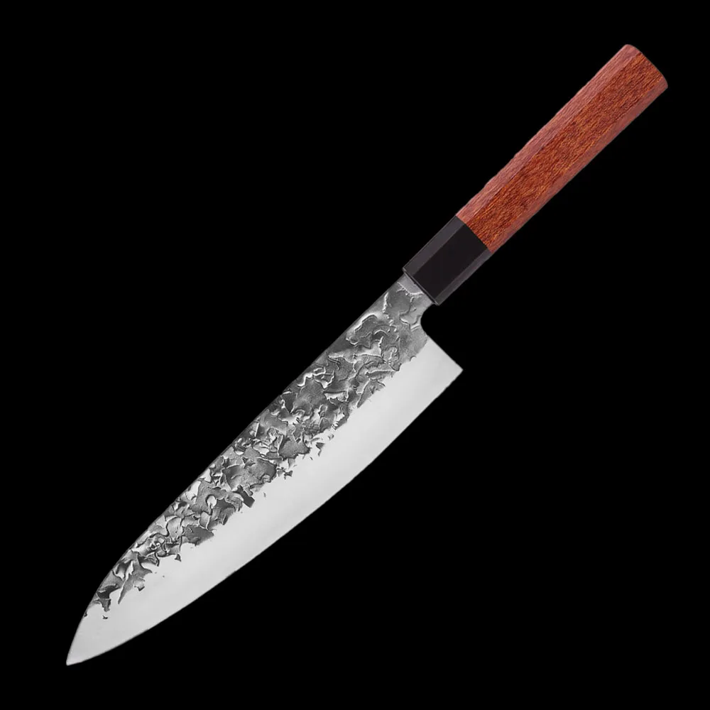 

XSG 8.5Inch Japanese Chef Knife Big Meat Cleaver 5Cr15MoV High Carbon Steel Butcher Gyuto Kitchen Knives Wood Handle