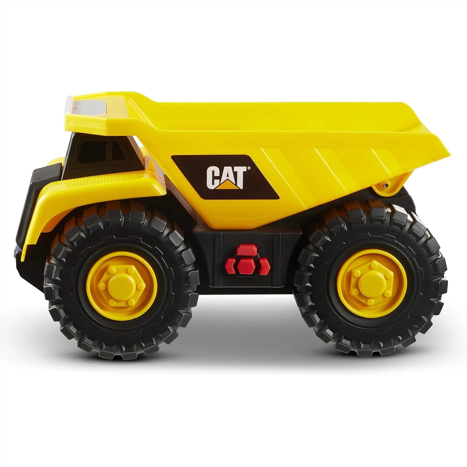 

Construction Dump Truck Toy, 10" with Realistic Lights & Sounds, Rumbling Action, Movable Parts & Sturdy Plastic