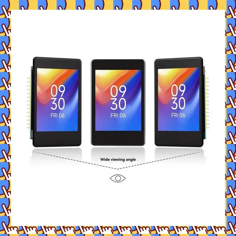 

A79I ESP32 S3 LCD Camera Development Board With Touch With 2-Inch Display OV5640-5MP Camera QMI8658 Sensor For Arduino