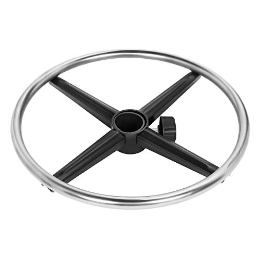 

Металлическая хромированная подставка для ног (кольцо) для стула для черчения, офисного стула, стула для салона красоты, диаметр 16 дюймов