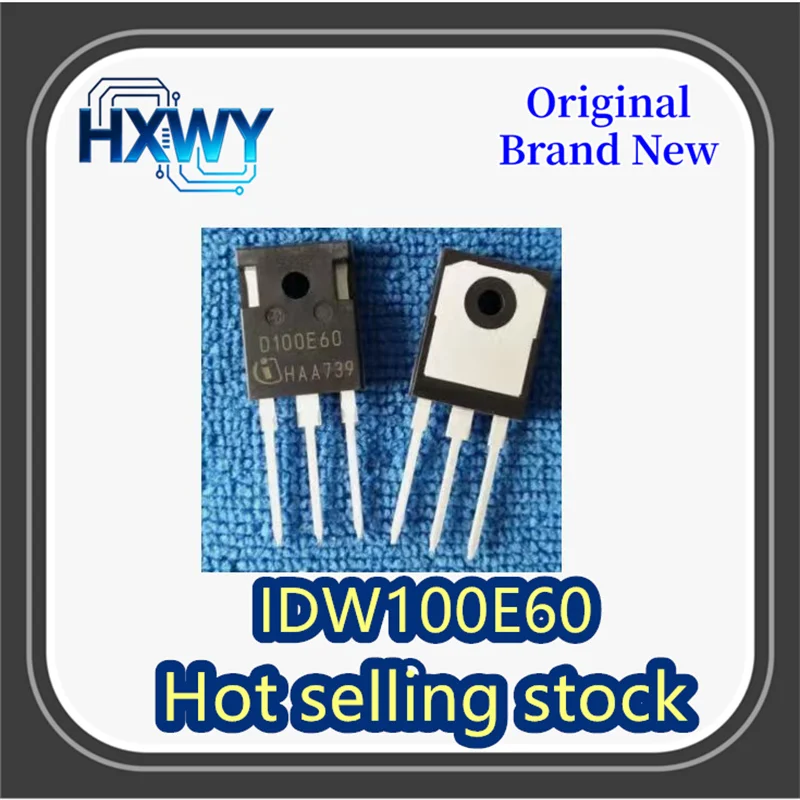 

(5/50 pieces) IDW100E60 D100E60 TO-247 600V 100A Brand New Original