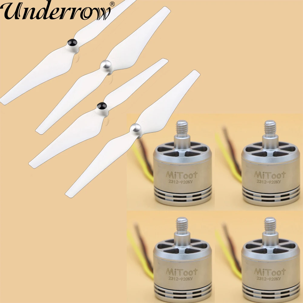 4pcs/lot 2312 920kv Brushless Motor CW CCW 9450 Propeller for F450 F550 S500 SK500 500mm 550mm RC Quadcopter