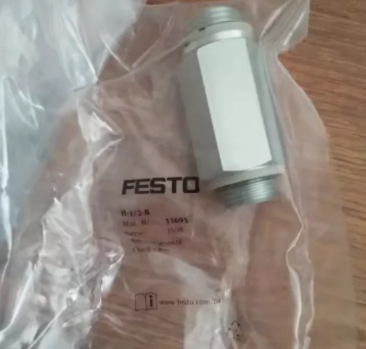 

New original FESTO Check valve H-3/8-B 11690 H-1/2-B 11691 H-1/4-B 11689 H-3/4-B 11692