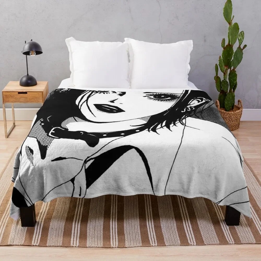 

Nana Osaki surprised Throw Blanket Luxury St Retros Cute Blankets