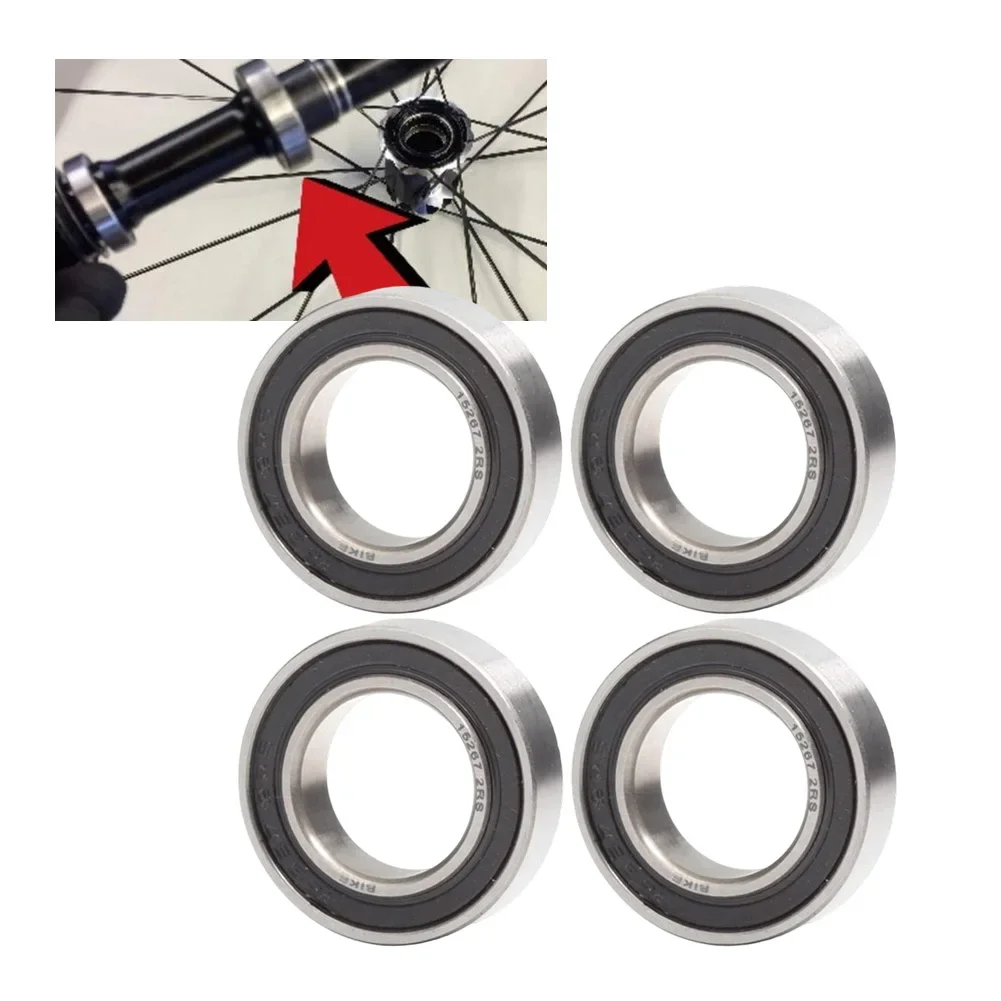 Industrial Machinery Maintenance 15267-2RS ABEC 3 Bearing 15mm Inner Diameter ABEC 3 Tolerance Low Noise Operation