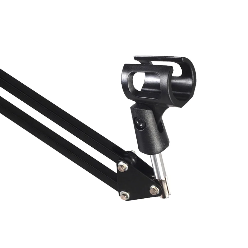 

Phone Microphone Holder Metal Stretchable Desktop Support Portable Recording Stand
