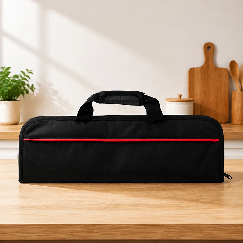 Portable Chef Knife Roll Bag Kitchen Cleaver Santoku Utillty Seiko Knife Storage Pocket Durable Carry Case Organizer Foldable
