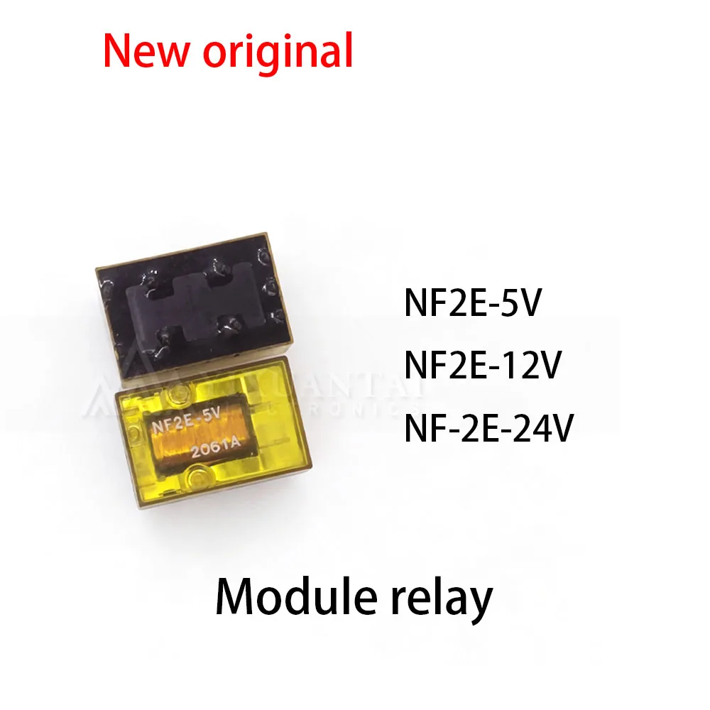 (1pcs) 100% New relay NF2E-5V NF2E-12V NF-2E-24V Module relay