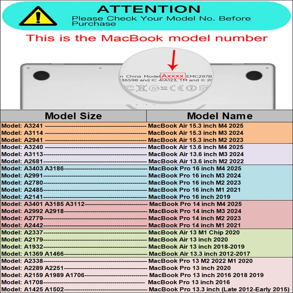 맥북 에어 13.6 15.3 M4 2025 A3240 A3113 A2337 A3241 프로 13 14 16 A2338 A3185 A2918 A3403 하드 쉘 프린트 노트북 케이스