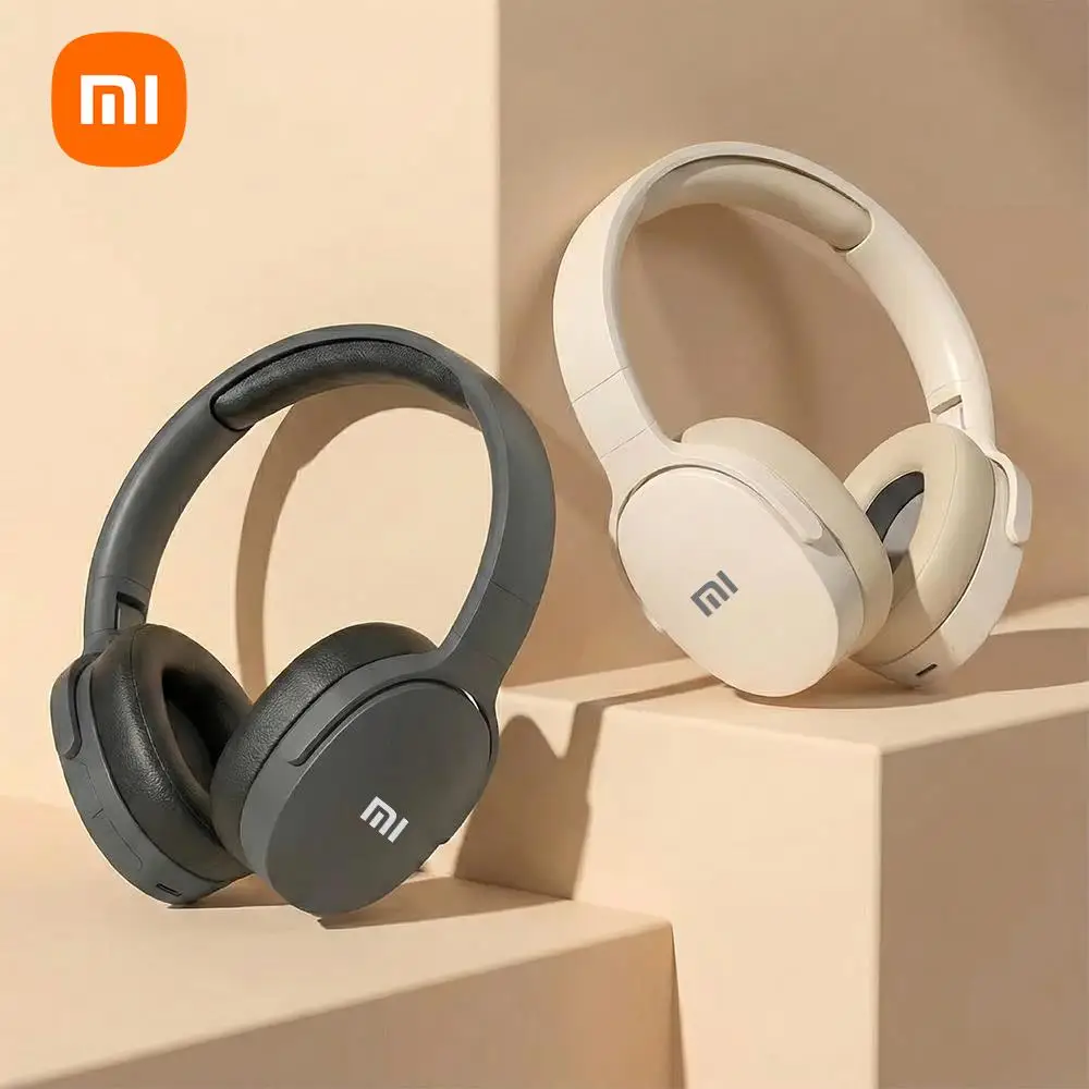 سماعات بلوتوث لاسلكية من Xiaomi فوق الأذن، سماعة ألعاب رياضية هاي فاي ستيريو قابلة للطي وخفيفة الوزن مناسبة لهاتف سامسونج آيفون #1