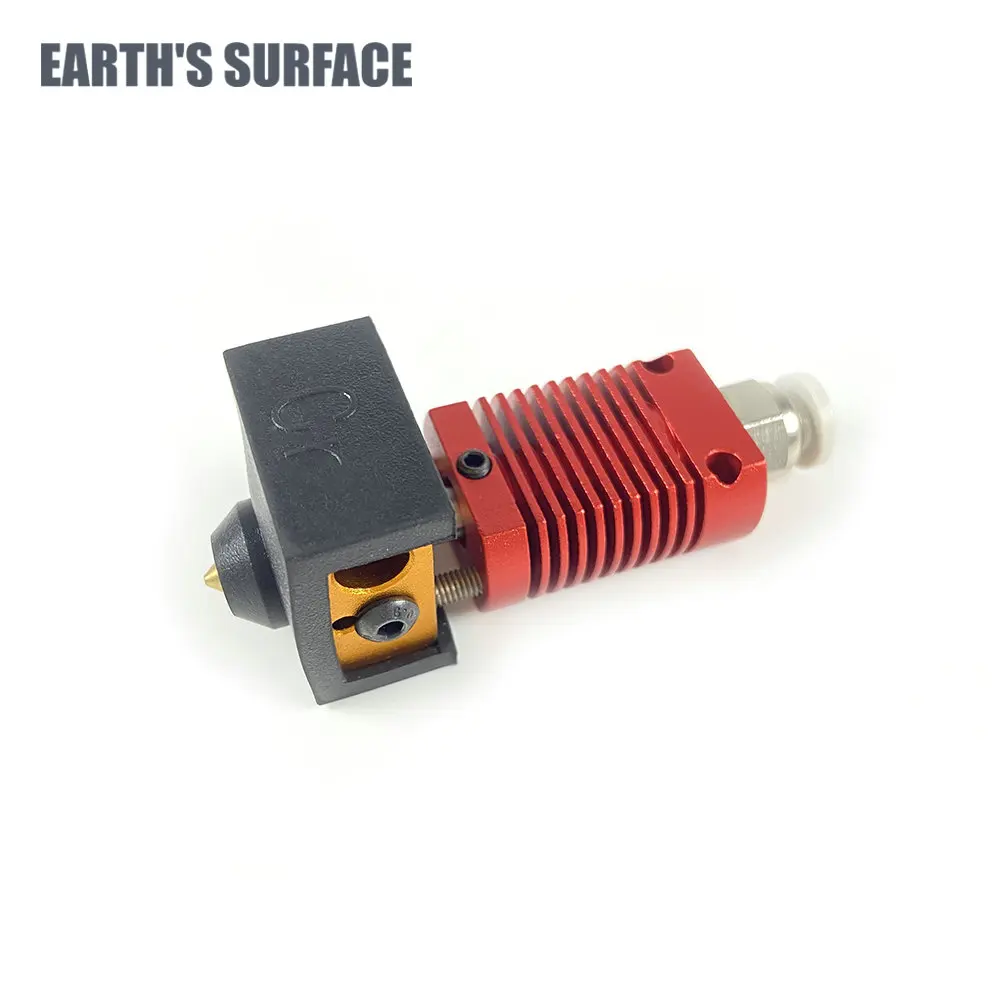 ES-3D Printer Part MK8 J-head Extruder Hot End Kit with Heating Block Silicone Covers for Ender 3 CR10 3D Printer HotEnd Parts