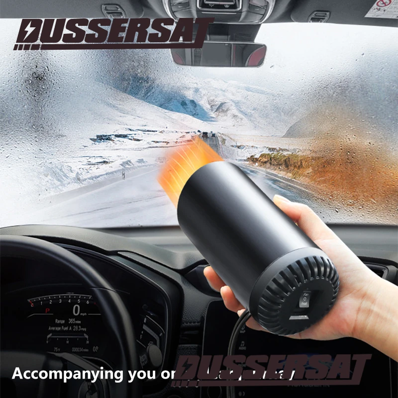 Car Heater 12V 24V 150W Portable Windshield Quick Heating & Cooling Defrost Defogger Winter Warmer   window fan