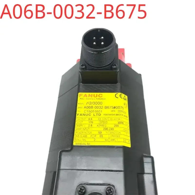 

A06B-0032-B675 Second-hand tested ok servo motorin good Condition