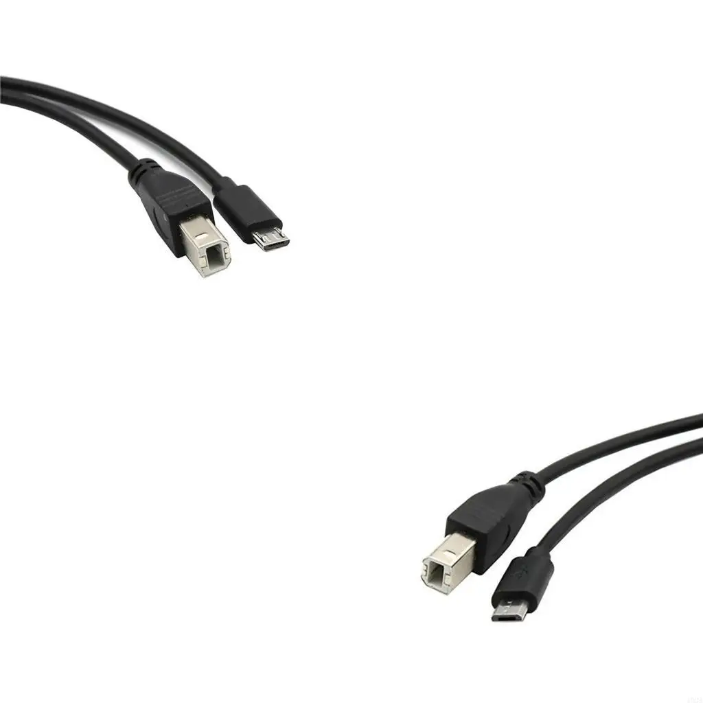 193A MicroUSB to USB B Printer Cable for Scanner Controller