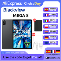 【World premiere】Blackview MEGA 8 Tablet 13 inch FHD+ 90Hz Display 11000mAh AI Android 15 50MP Camera 4 BOX Speakers 4G Pad PC