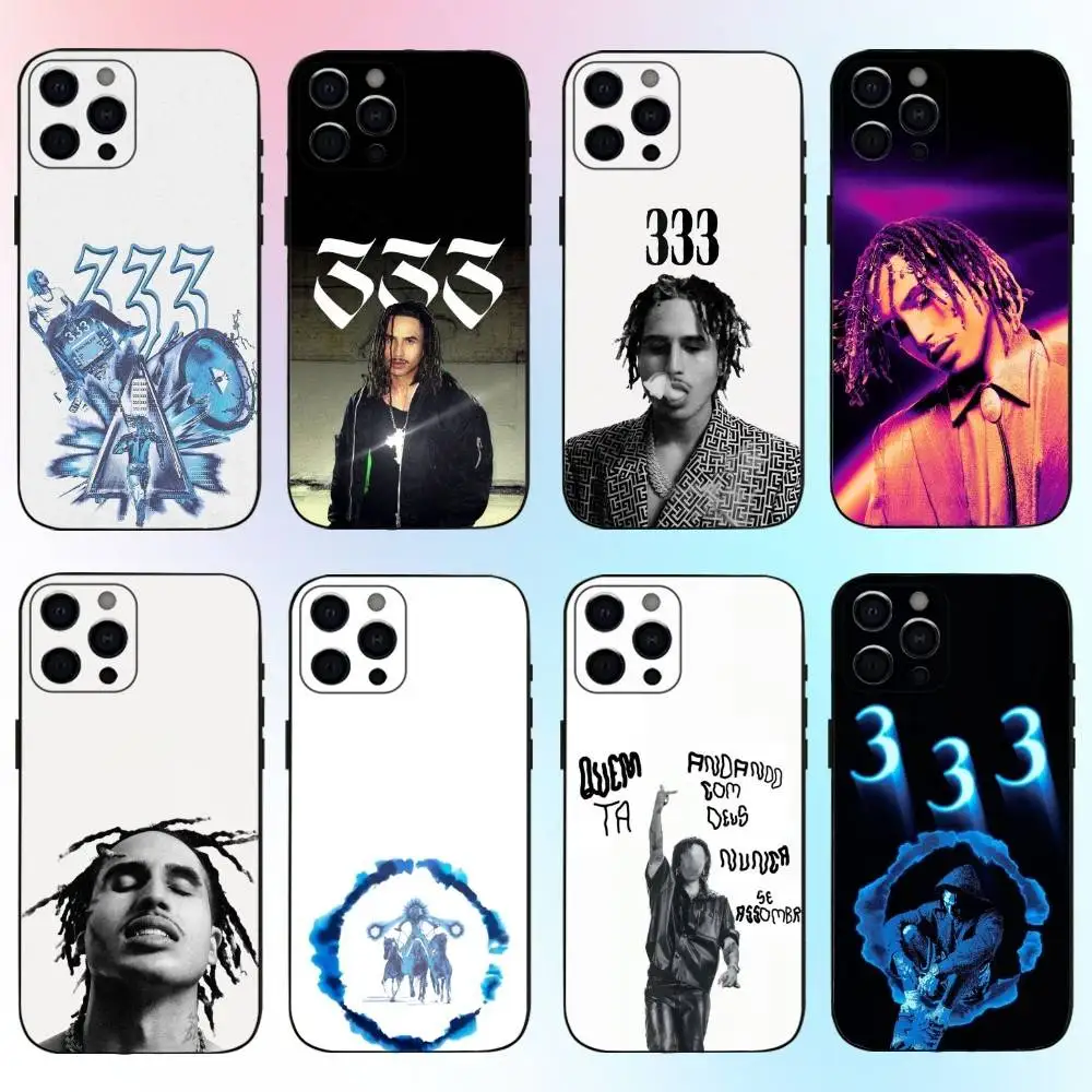 

Singer M-Matue 333 Album Phone Case For iPhone17,16,15,14,13,12,11 Plus,Pro Max Soft Black Cover