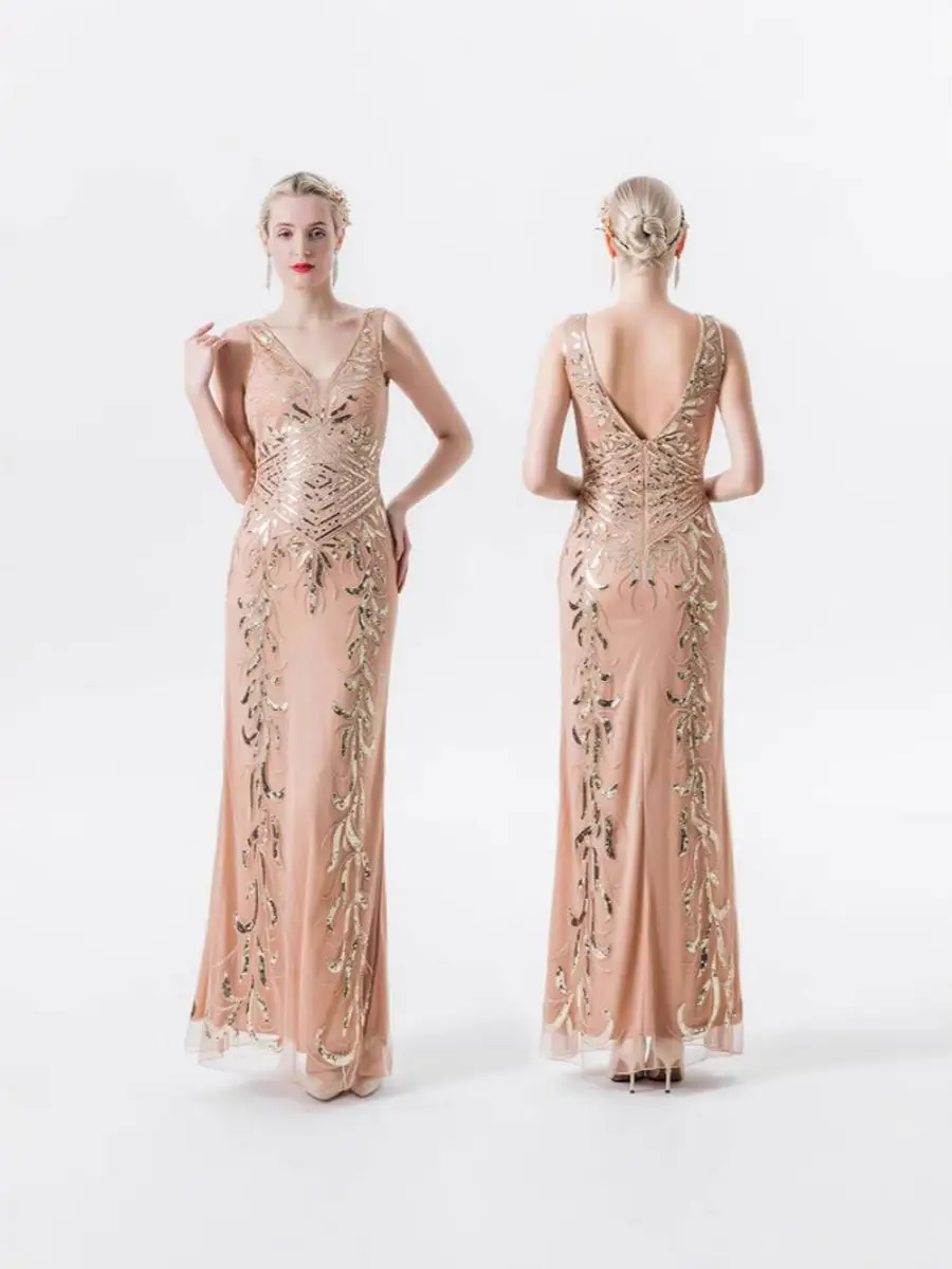 

iny с блестками, облегающий длинный костюм с глубоким V Ne, вечерний сценический танец, новый костюм из полиэстера, весенний сезон