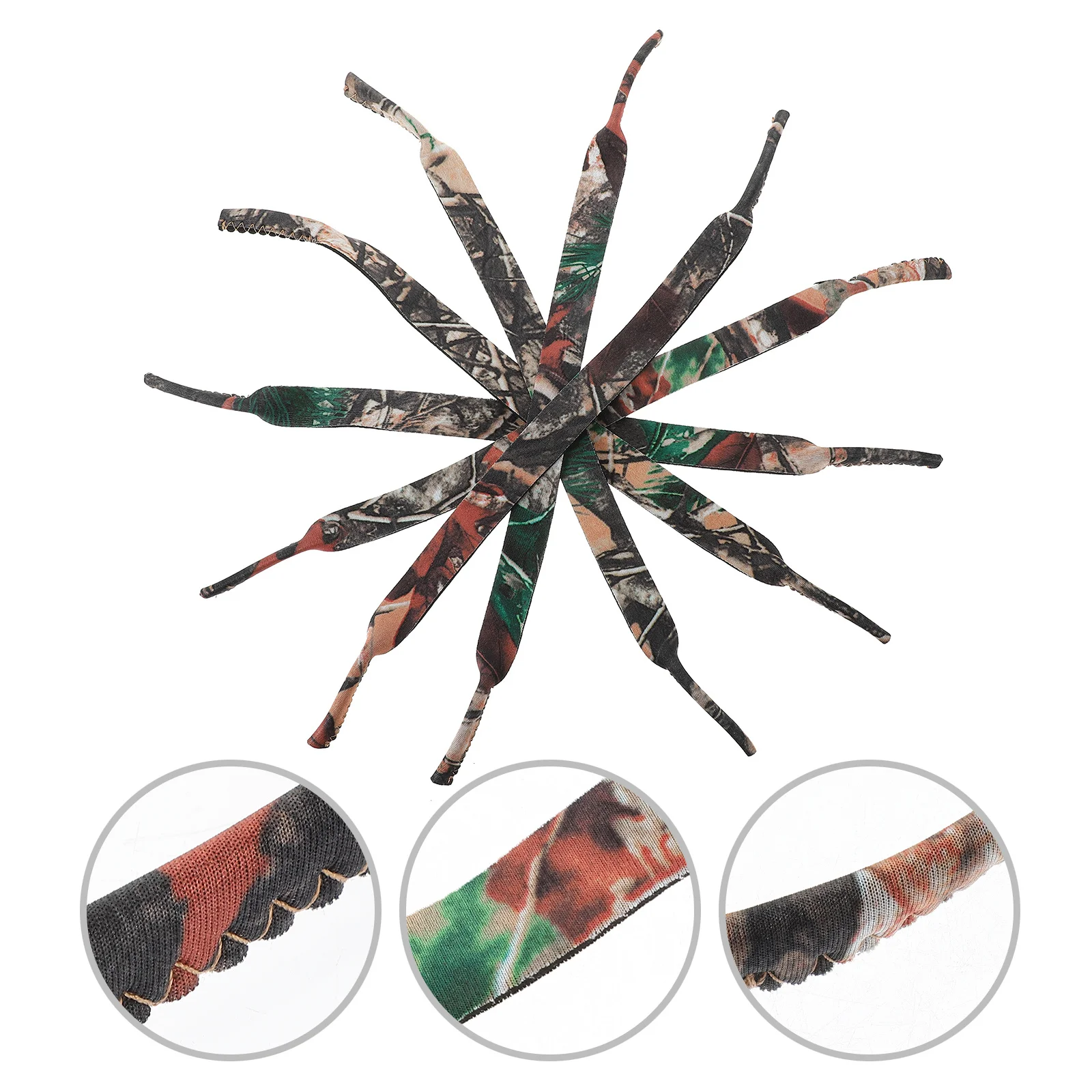 

6Pcs Sports Glasses Strap Floating Eyewear Anti-Slip Holder for Outdoor Durable Lightweight Compact Glasses Strap