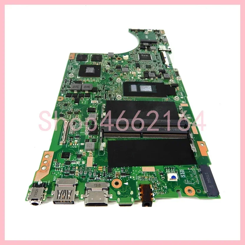 Płyta główna procesora X510UQ/UN i3/i5/i7 dla ASUS X510U/UQ/UQR X510UR X510UN/UNR X510UF S510UR S510UN S510U X510UA S5100UQ płyta główna — zdjęcie 4