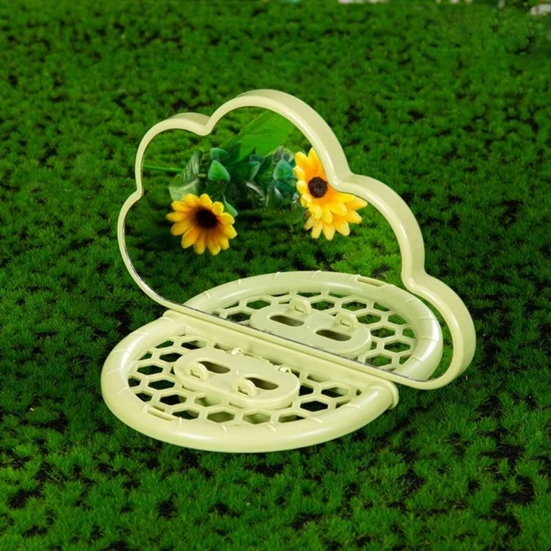 

Anxiety Reliefs Bird Mirror Toy Reflective Bird Toy Safe Bird Activity Toy Interactively Cage Accessory