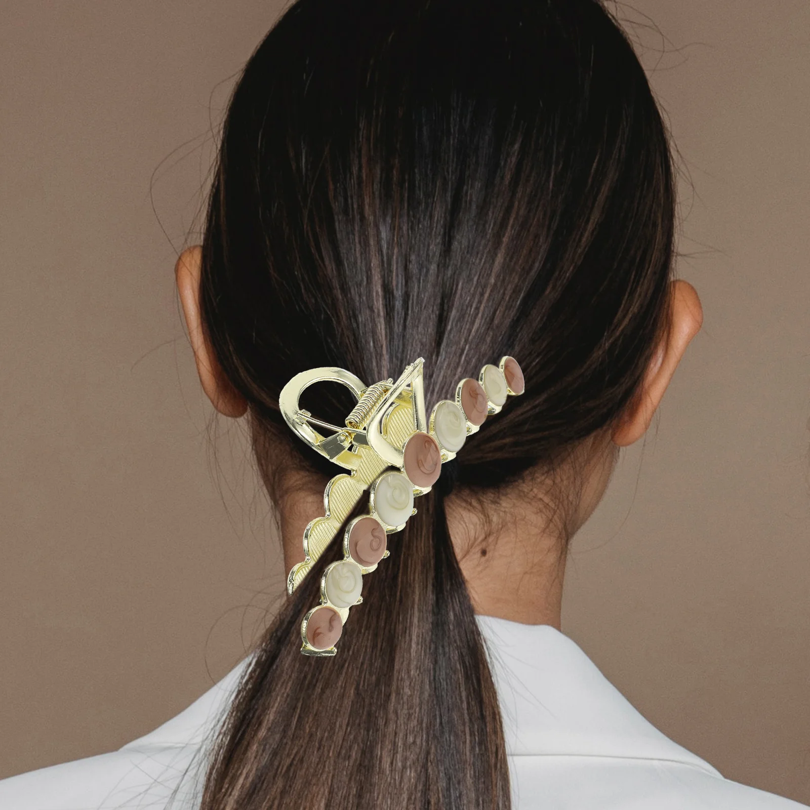 

1pcs Large Claw Strong Metal Clamp For Women Thick Unique Clips Long Hair Daily Party Wedding Use Unique Hair Accessories