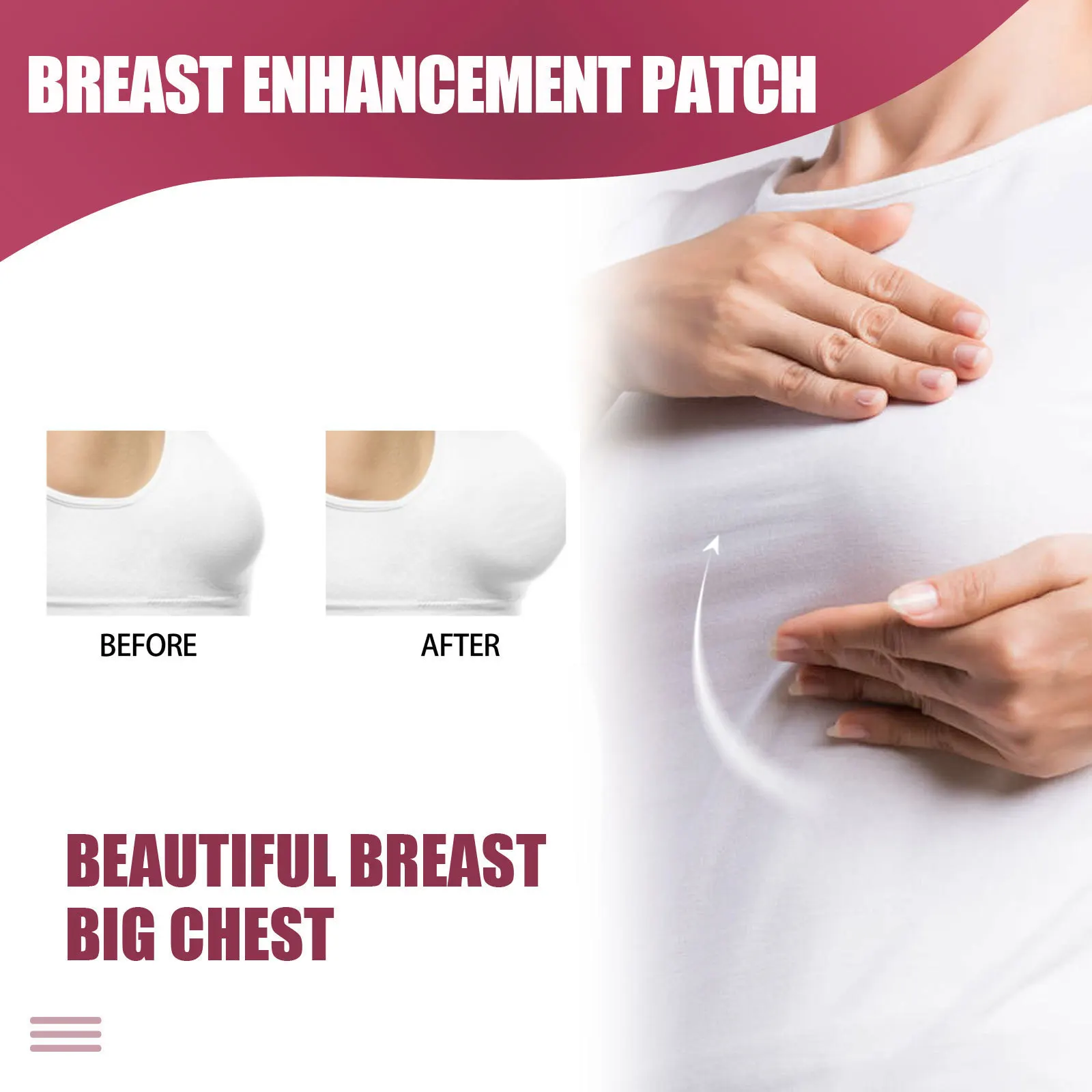 Breast Patch Moisturize Skin Body Shape Health Care Silicone Breast Enlargement Lifting Patch For Women breast enlargement