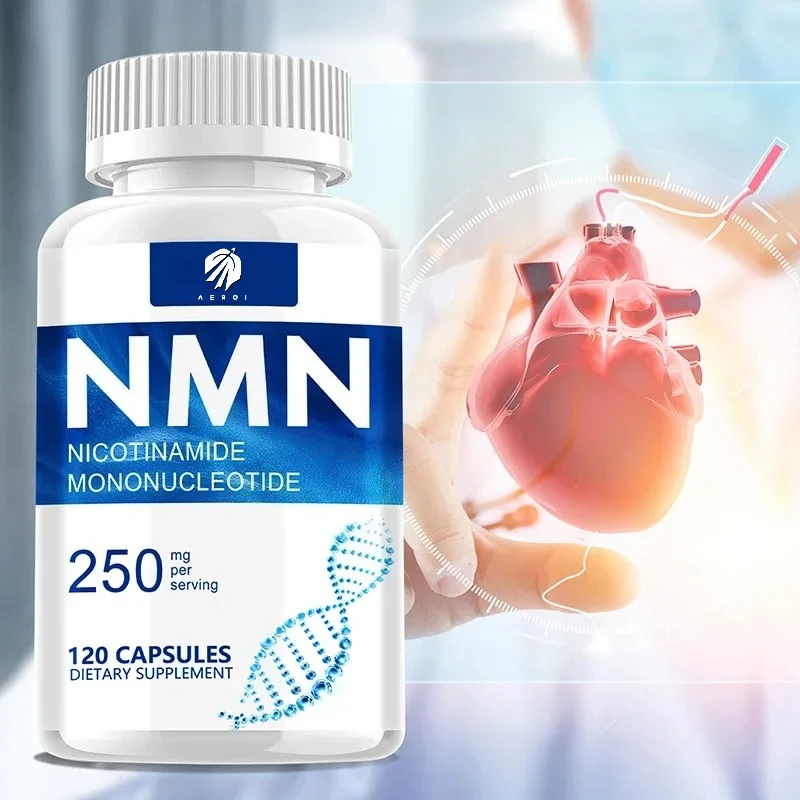 NMN Nicotinamida Mononucleotide: apoya la reparación y el crecimiento celular, reduce las arrugas y aumenta la elasticidad de la piel