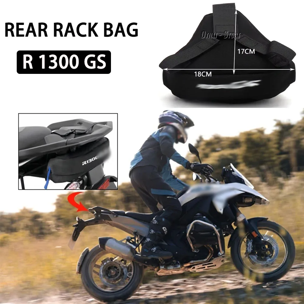 Motorcycle Waterproof Pannier Trunk Bags Back Rack Rear Seat Luggage Bag For BMW R1300GS R 1300 GS R1300 GS r1300gs 2023 2024