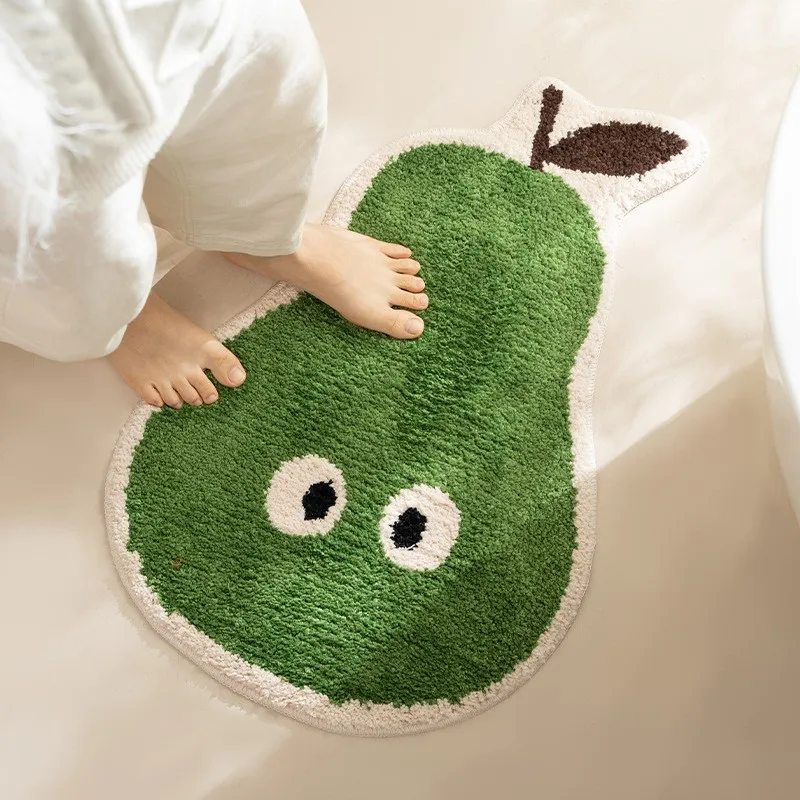 

2025 Bathroom Absorbent Non Slip Mat Cartoon Decorative Shower Toilet Door Rug Soft Quick Dry Floor Mats for Bathroom Bedroom