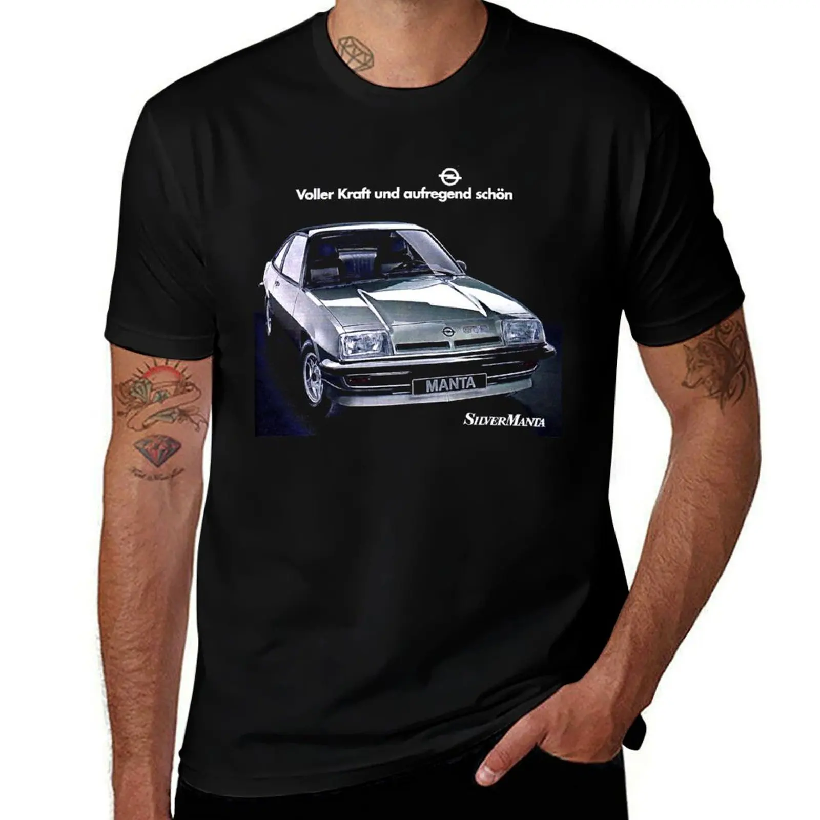 OPEL MANTA - ADVERT T-Shirt Soft Anti-Shrink Cotton Tee T-Shirt